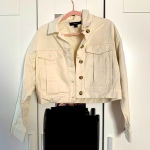 Cream Jean jacket